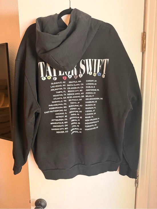 Taylor Swift Other - Taylor Swift Black The Eras Tour Friendship Bracelet Pullover Hoodie